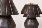 Pleated Ceramic Lamp