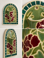 Garden Tile Wall Vase